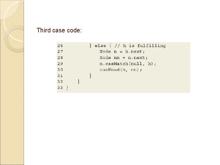 Third case code: 