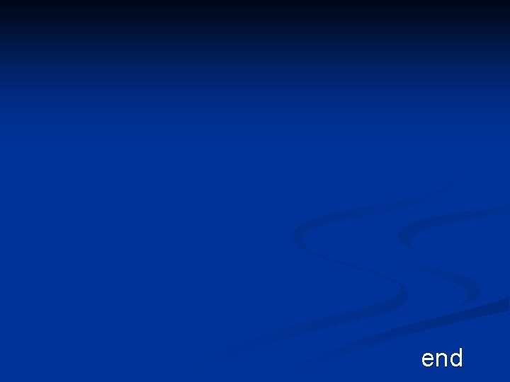 end 