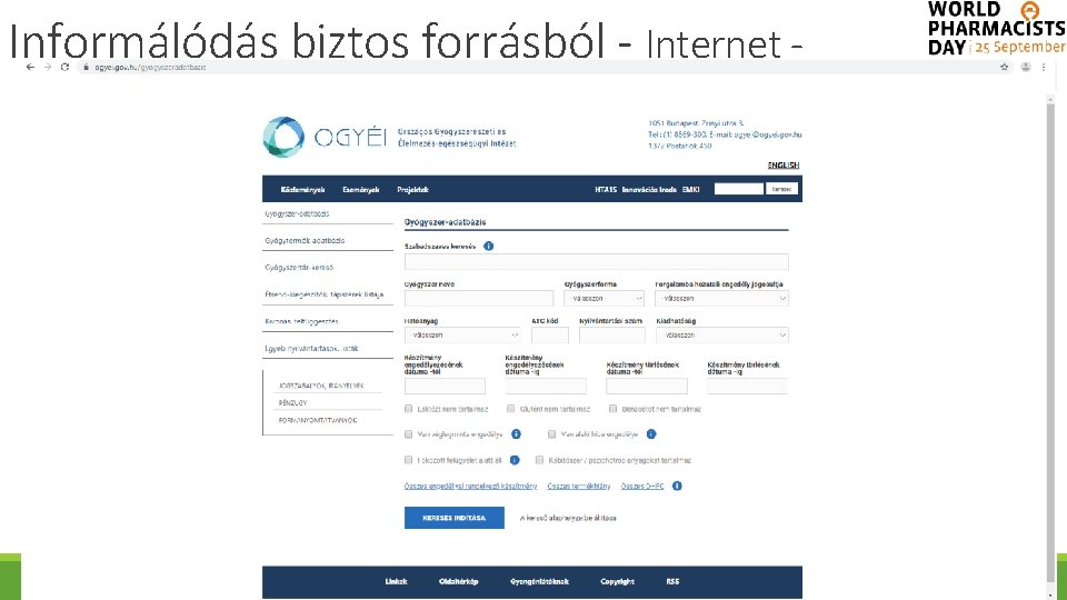 Informálódás biztos forrásból - Internet - 