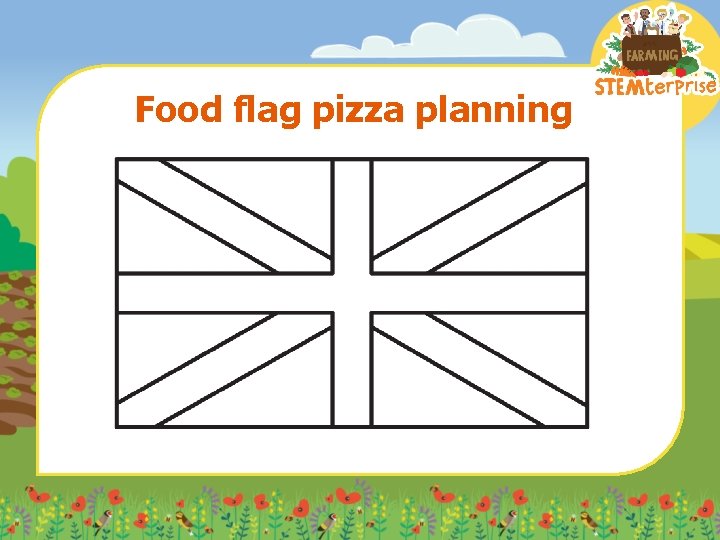 Food flag pizza planning 