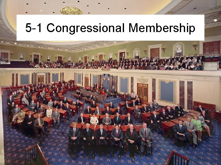5 -1 Congressional Membership 