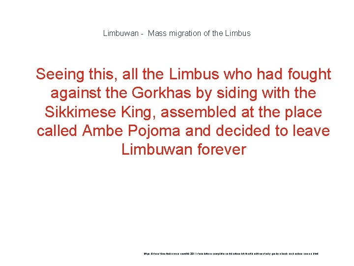 Limbuwan - Mass migration of the Limbus 1 Seeing this, all the Limbus who