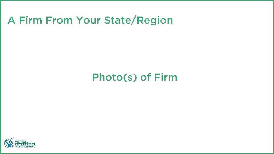 A Firm From Your State/Region Jim Donald Photo(s) of Firm 