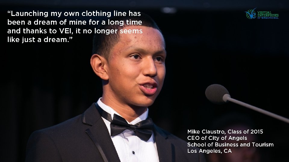 “Launching my own clothing line has been a dream of mine for a long