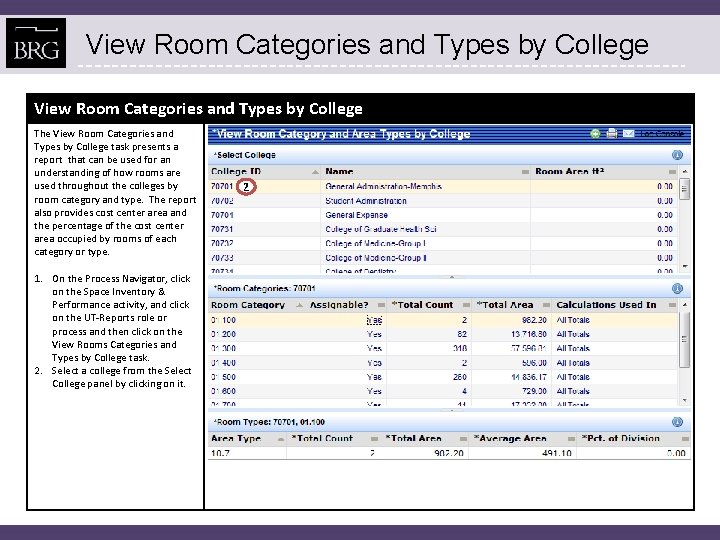 View Room Categories and Types by College The View Room Categories and Types by