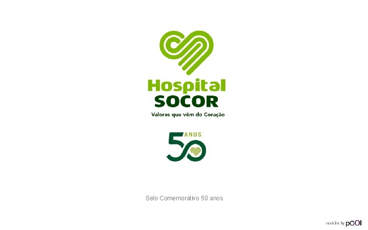 NOVA LOGOMARCA Selo Comemorativo 50 anos revisão by 