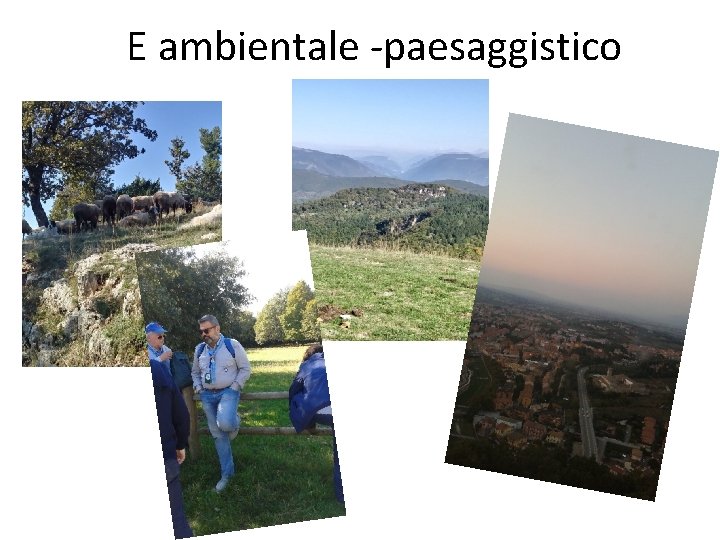 E ambientale -paesaggistico 