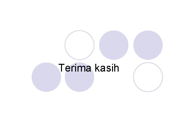Terima kasih 
