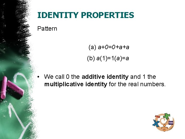 BASIC PROPERTIES OF REAL NUMBERS INTRODUCTION The numbers