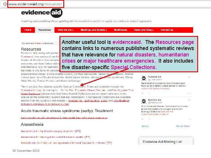Another useful tool is evidenceaid. The Resources page contains links to numerous published systematic