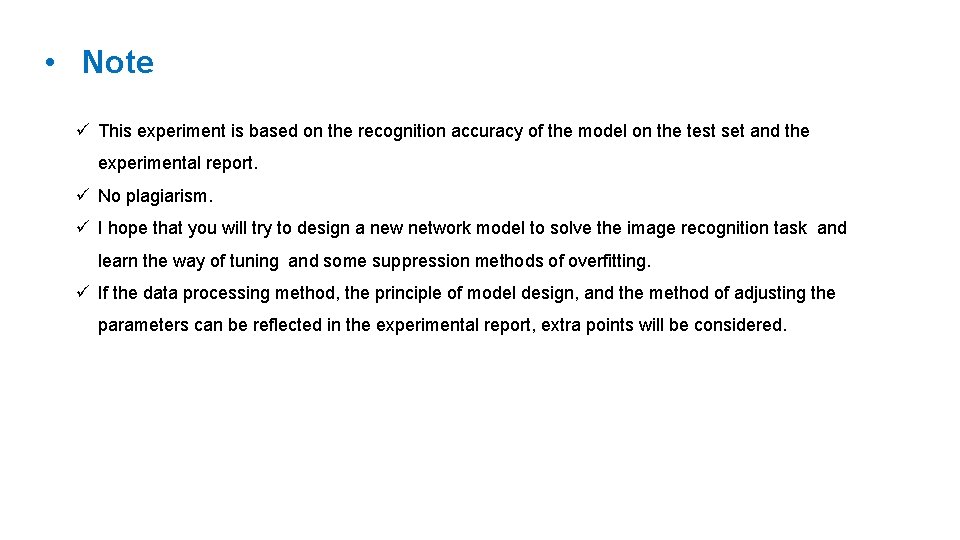  • Note ü This experiment is based on the recognition accuracy of the