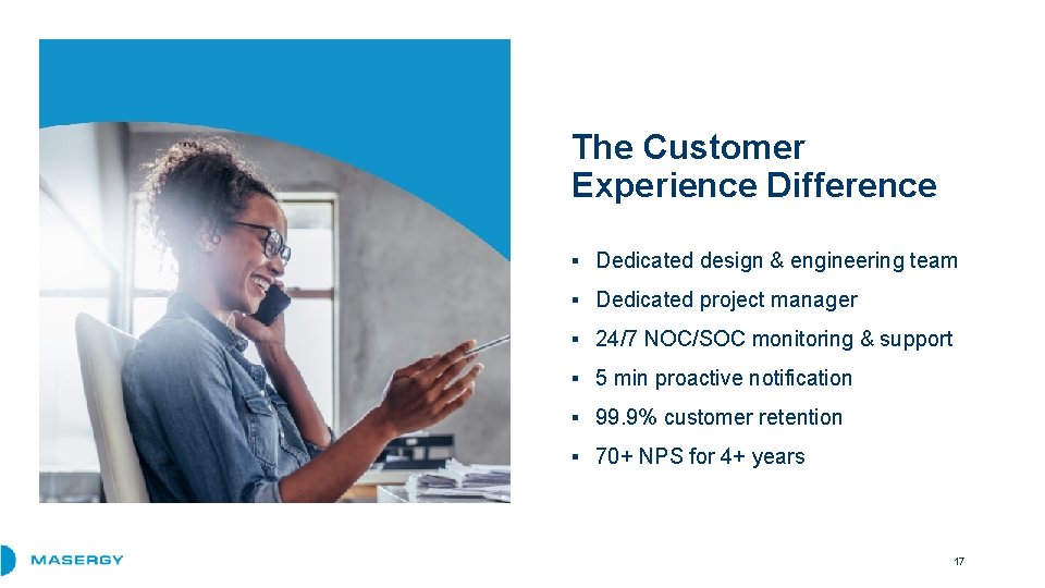 The Customer Experience Difference ▪ Dedicated design & engineering team ▪ Dedicated project manager