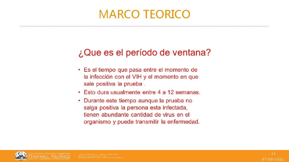 MARCO TEORICO 11 07/09/2021 