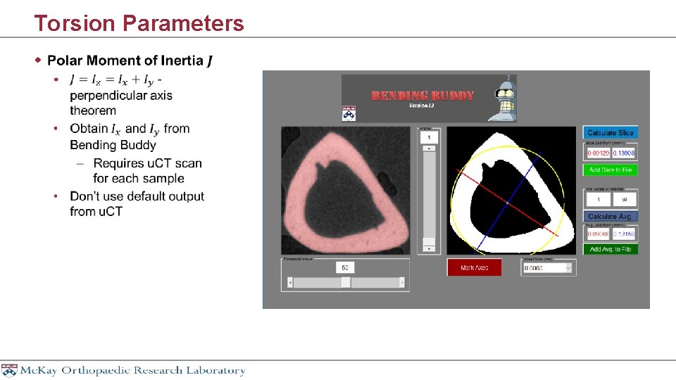 Torsion Parameters w 