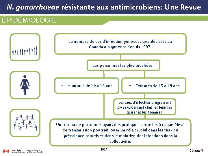 N. gonorrhoeae résistante aux antimicrobiens: Une Revue ÉPIDÉMIOLOGIE Le nombre de cas d’infection gonococcique