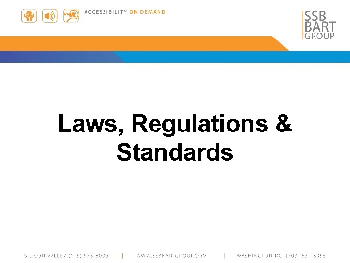 Laws, Regulations & Standards 