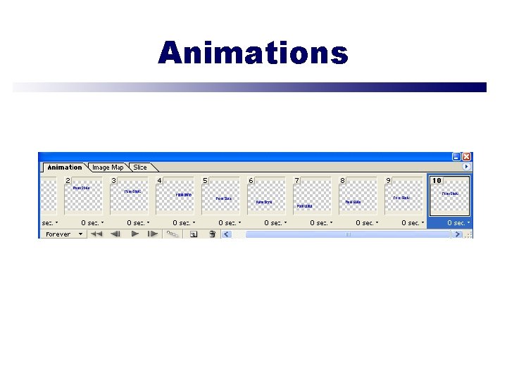 Animations 