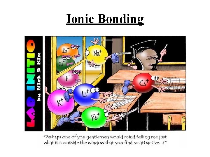 Ionic Bonding 