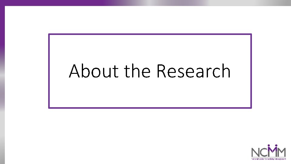 About the Research 