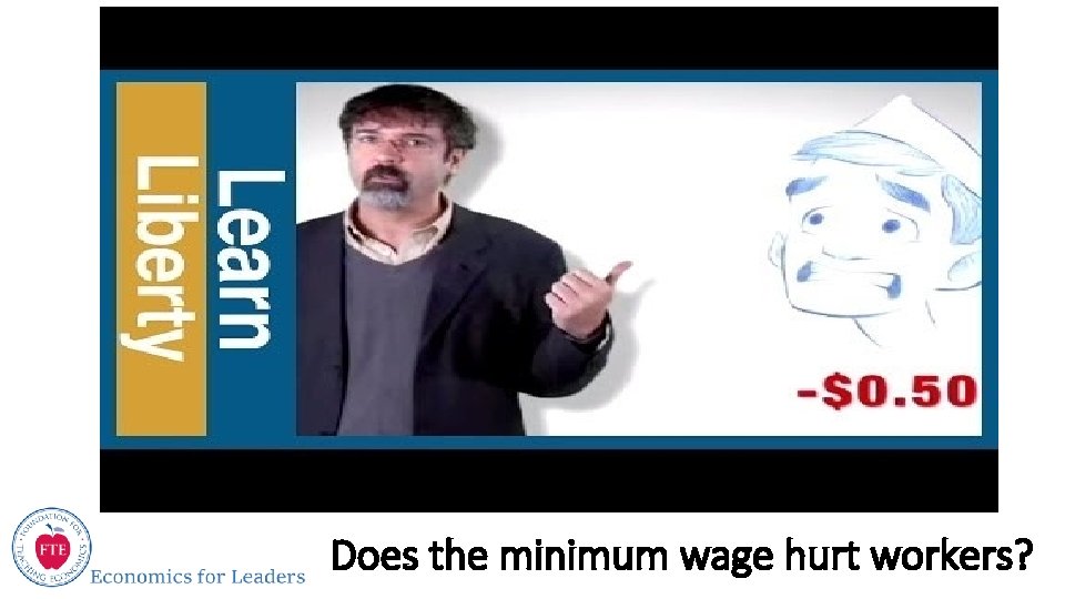 Does the minimum wage hurt workers? 