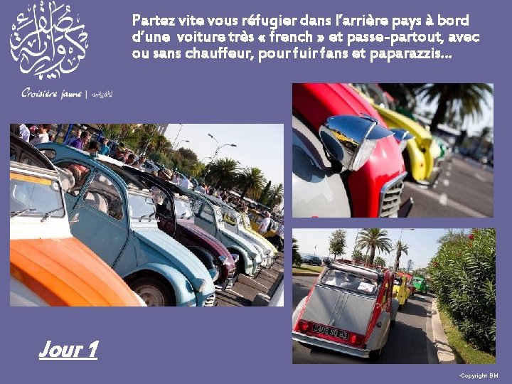 Partez vite vous réfugier dans l’arrière pays à bord d’une voiture très « french