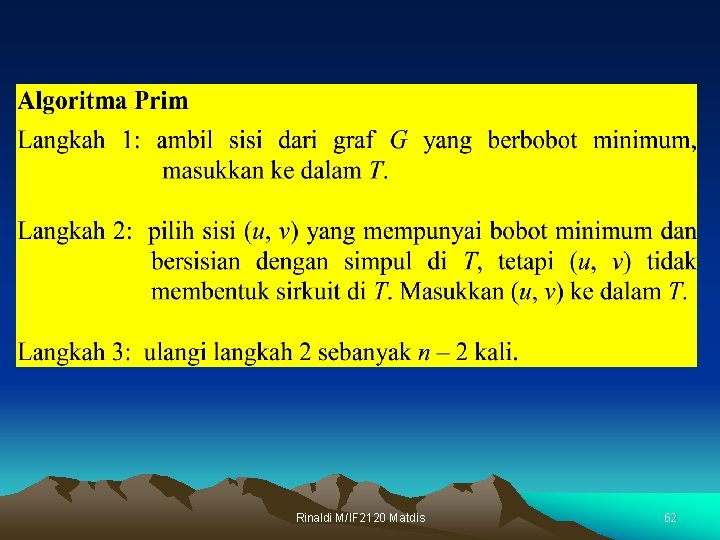 Rinaldi M/IF 2120 Matdis 62 