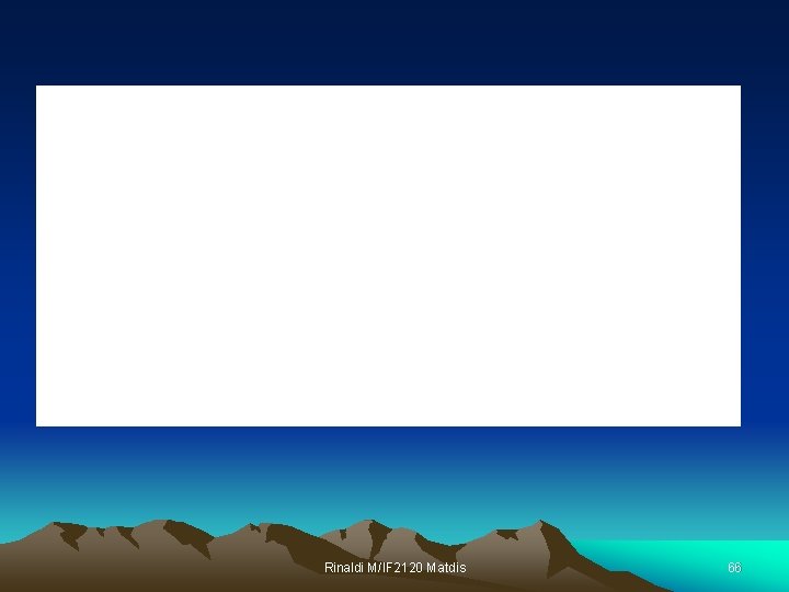 Rinaldi M/IF 2120 Matdis 66 