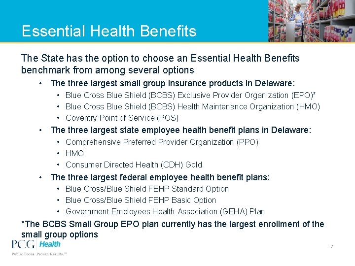 Essential Health Benefits and QHP Selection Process