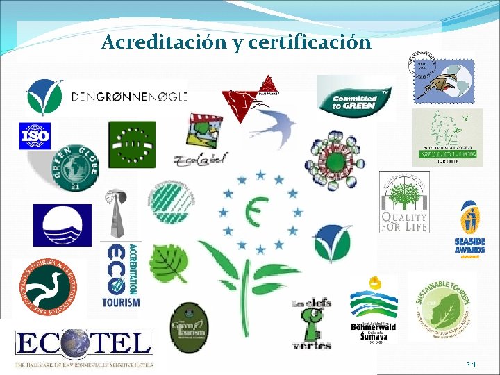 Acreditación y certificación 24 