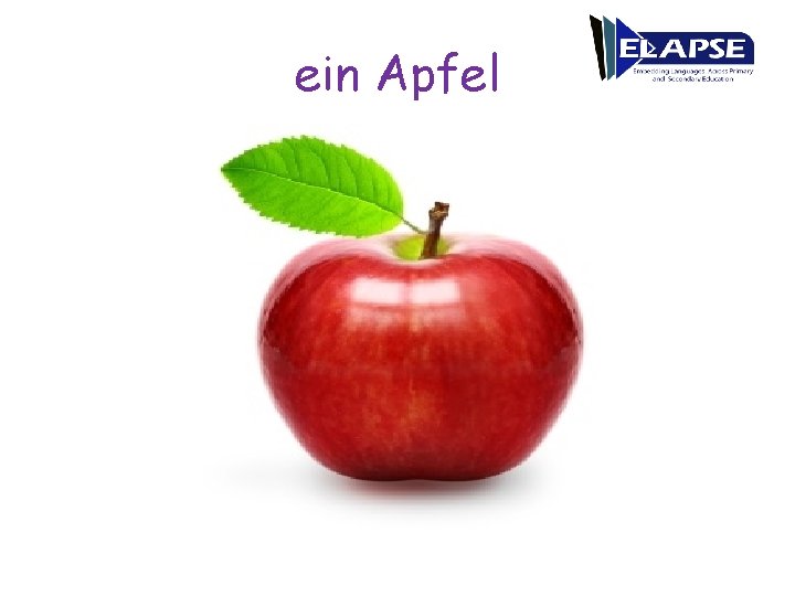 ein Apfel 