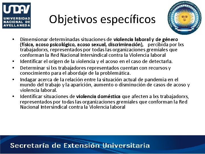 Encuesta Nacional sobre Violencia y Acoso en el