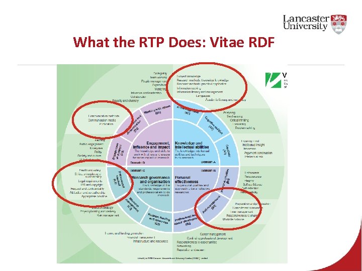 What the RTP Does: Vitae RDF 
