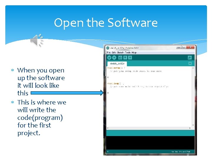 Open the Software When you open up the software it will look like this Open the Software When you open up the software it will look like this