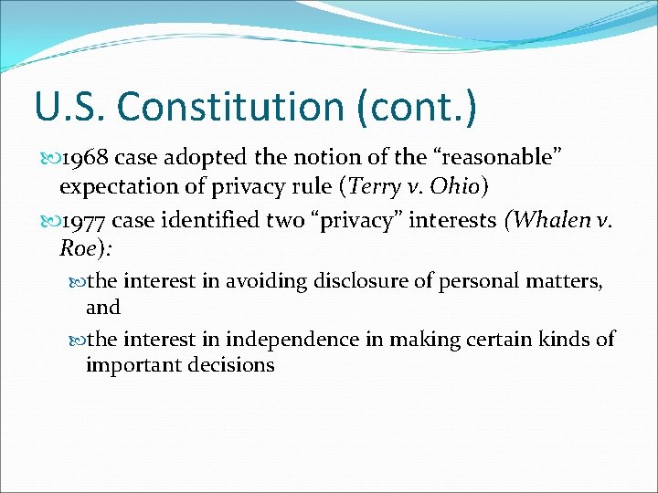 Introduction to Privacy Part I Jody Blanke Ernest