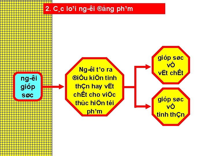 2. C¸c lo¹i ng êi ®ång ph¹m ng êi gióp søc Ng êi t¹o