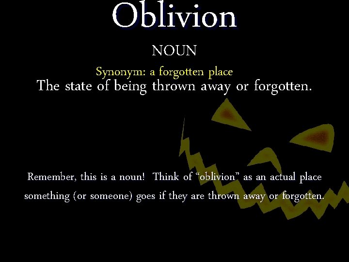 English I Vocabulary Unit 4 Infernal Adjective Synonym