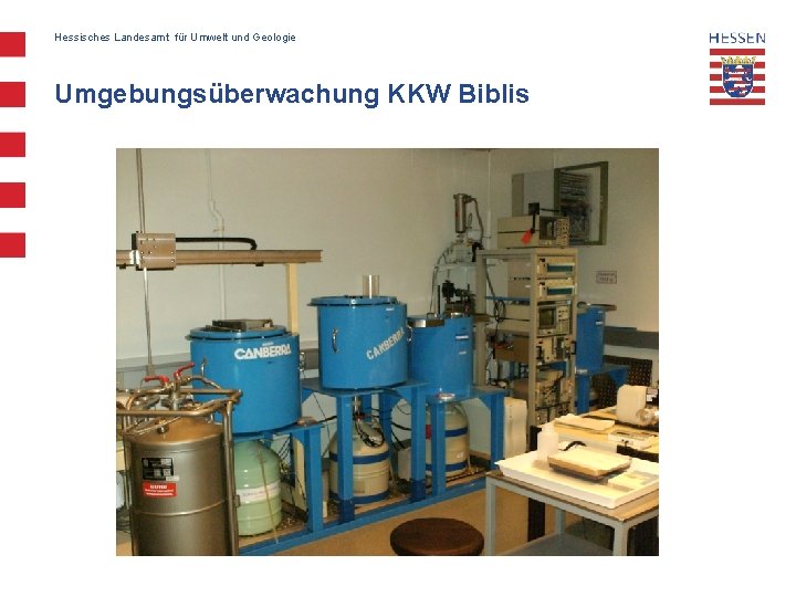 Hessisches Landesamt für Umwelt und Geologie Umgebungsüberwachung KKW Biblis 