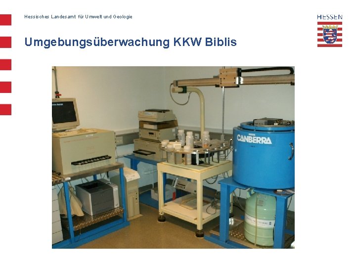 Hessisches Landesamt für Umwelt und Geologie Umgebungsüberwachung KKW Biblis 