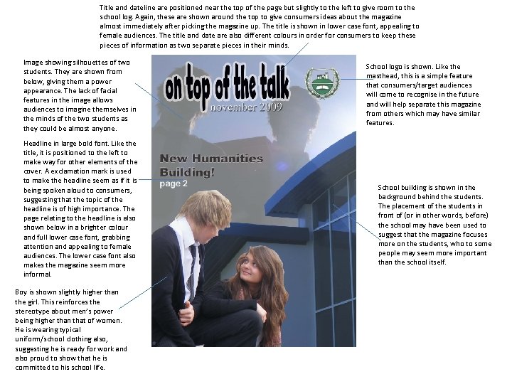 Title and dateline are positioned near the top of the page but slightly to