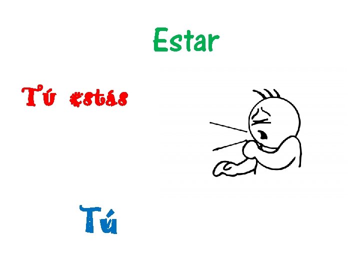 Estar Tú estás Tú 