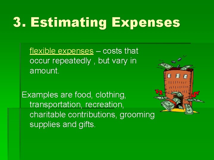 Managing Your Money Budget Is a plan to