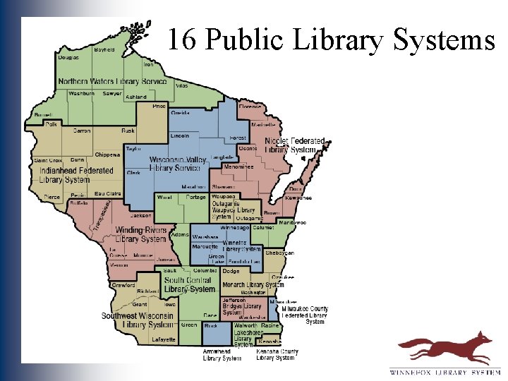 16 Public Library Systems 