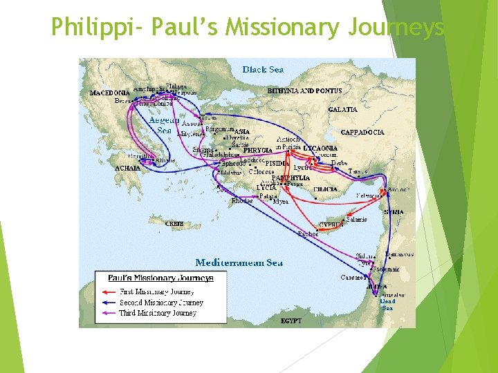 Philippi- Paul’s Missionary Journeys 