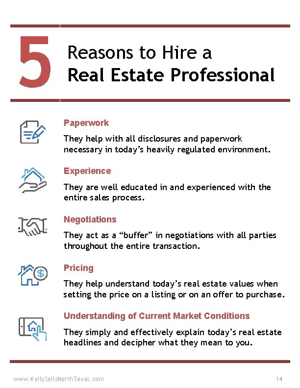 5 Reasons to Hire a Real Estate Professional Paperwork They help with all disclosures