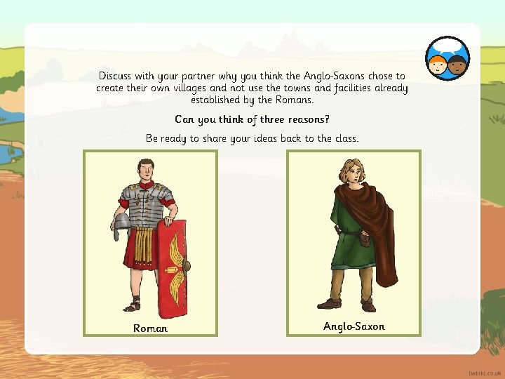 LO I can describe a typical Anglo Saxon