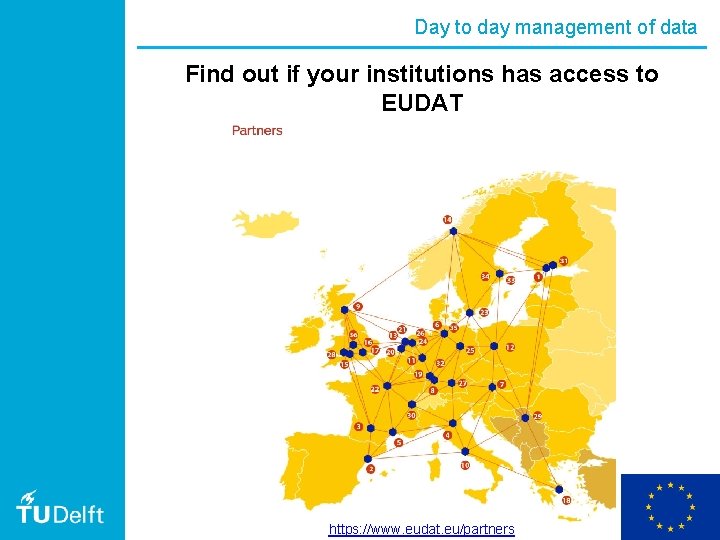 Day to day management of data Find out if your institutions has access to