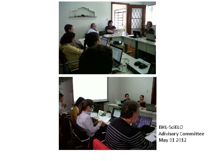 BHL-Sci. ELO Adivisory Committee May 31 2012 