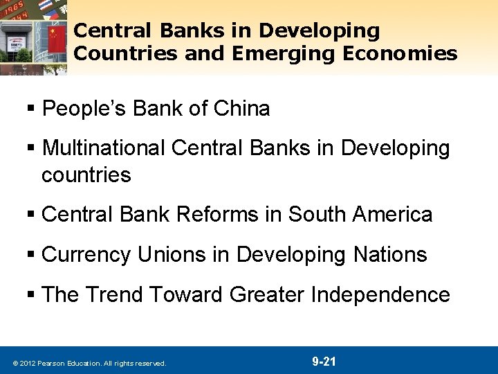 Central Banks in Developing Countries and Emerging Economies § People’s Bank of China §