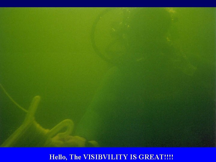 Hello, The VISIBVILITY IS GREAT!!!! 