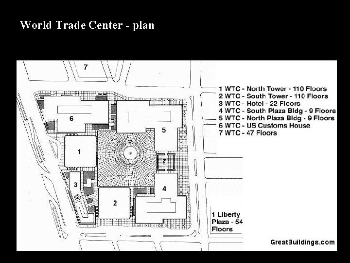 World Trade Center - plan 